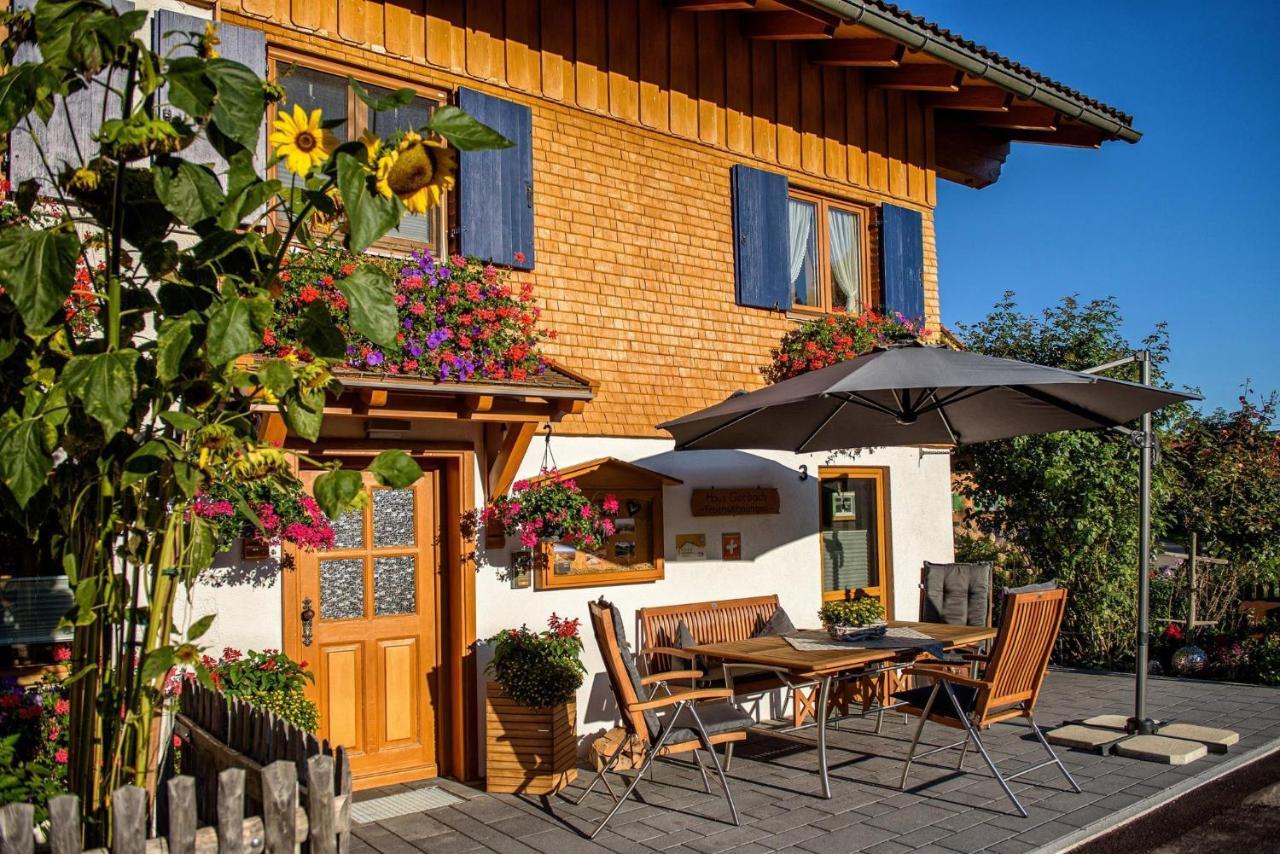 Апартаменты Haus Gorbach Оберштауфен Экстерьер фото