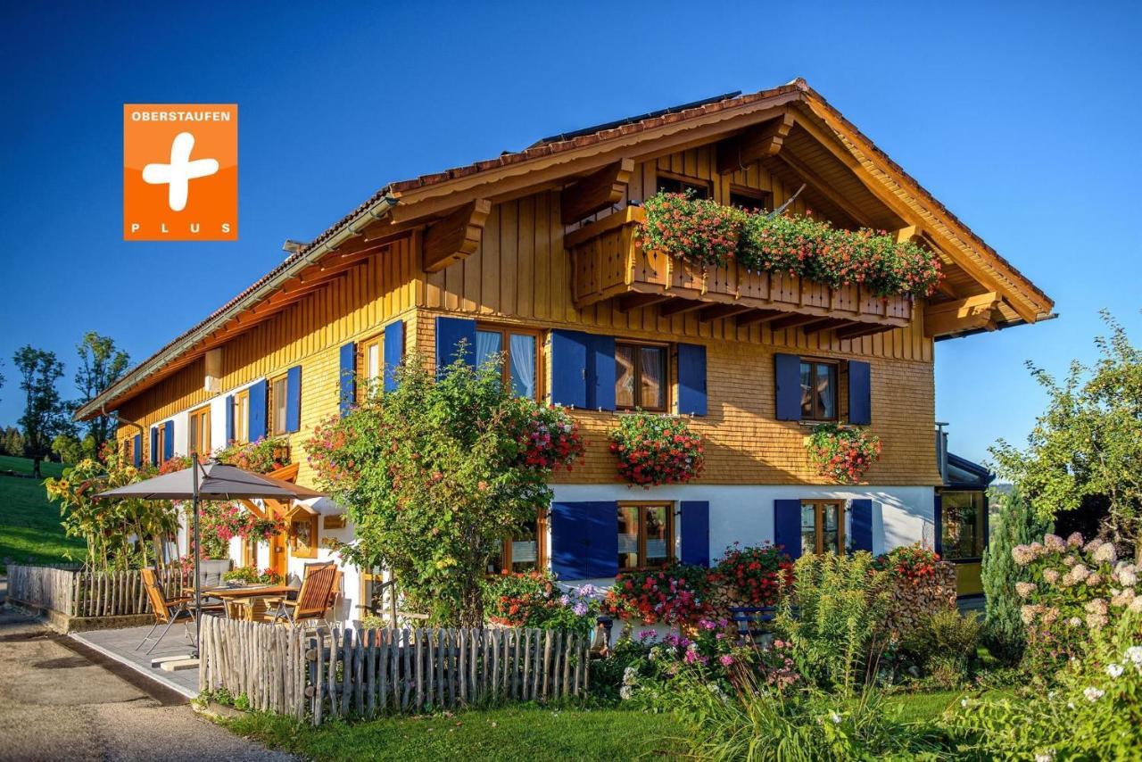 Апартаменты Haus Gorbach Оберштауфен Экстерьер фото